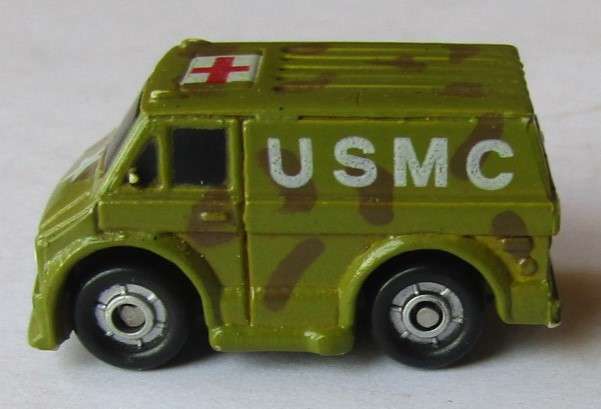 1988 Funrise Micro Machine Size Military Ambulance