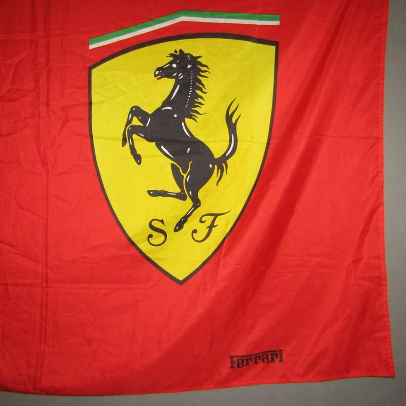 Large Ferrari Motorsport Flag