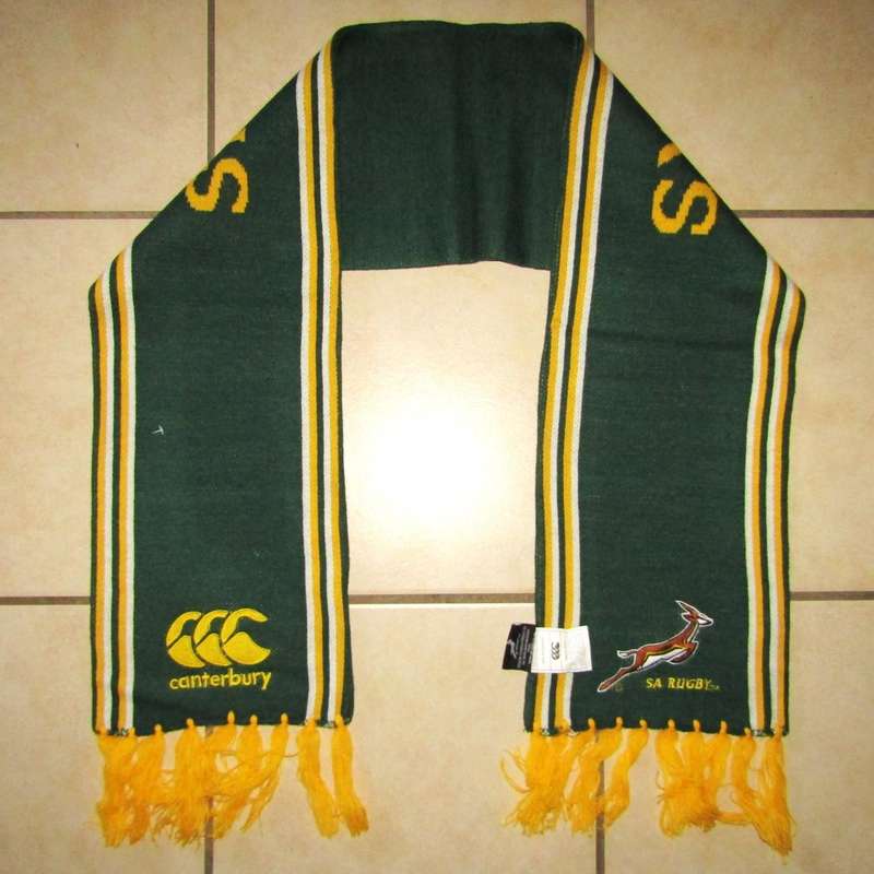 Old Canterbury Springbok Rugby Scarf