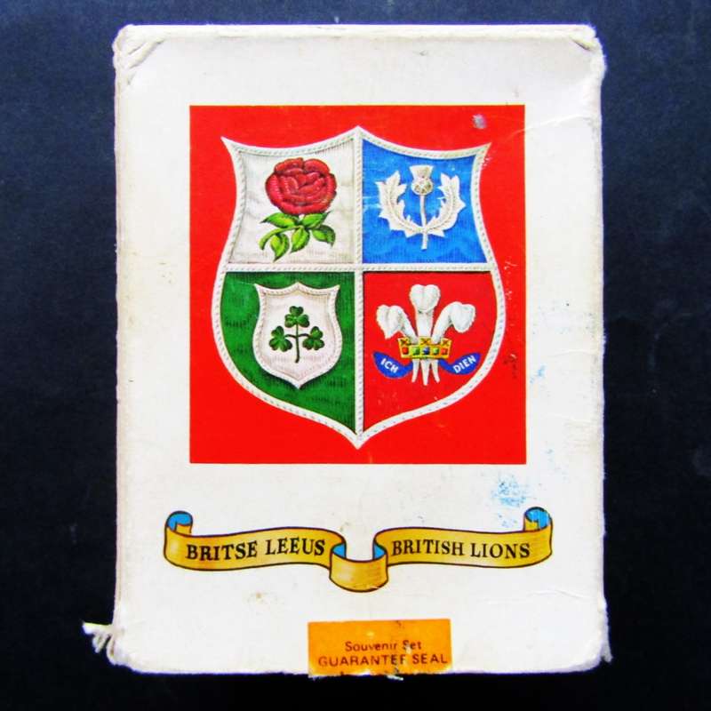 1980 Springboks vs British Lions - Double Pack of Rugby Cards