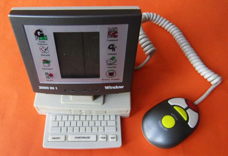 Old Mirada Window 2000 in 1 Mini Desktop Computer Game