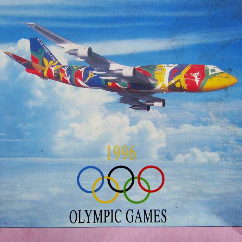 1996 Olympic Games SAA Airways Aircraft Puzzle