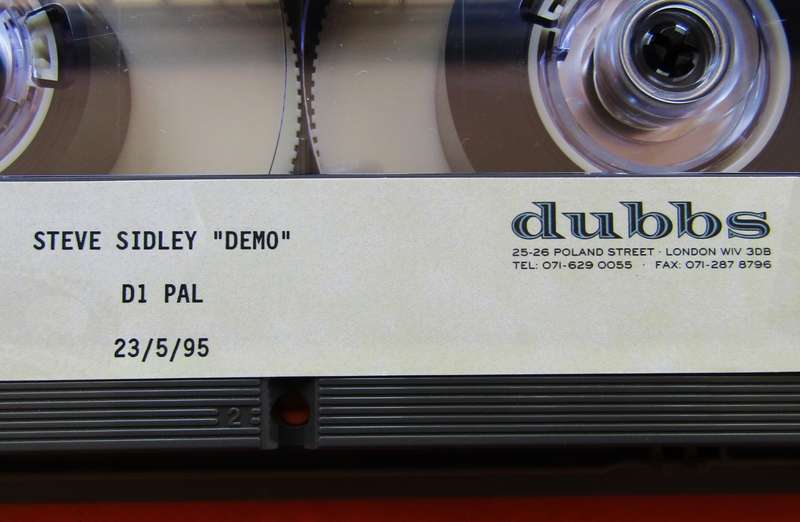 Large Sony D1M-12 19mm Video Cassette