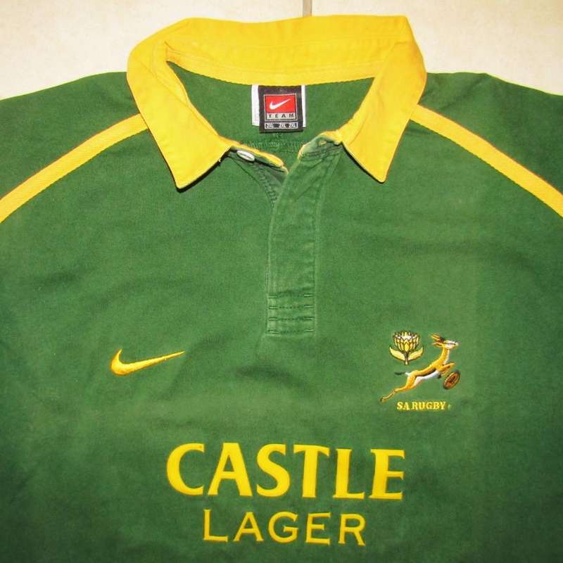 Old Nike Springbok Rugby Jersey - Size 2XL