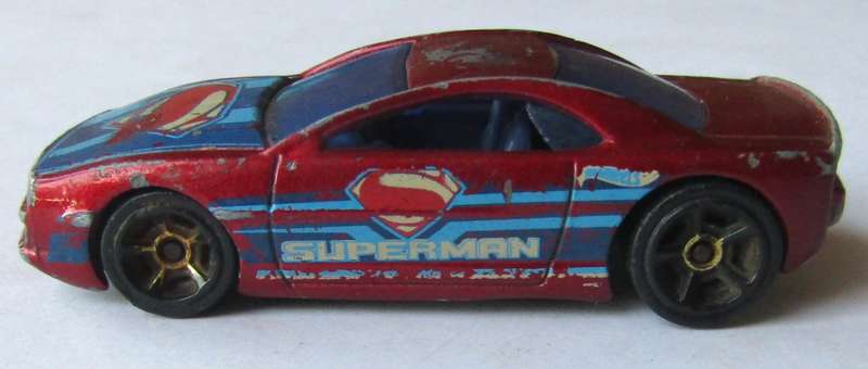 2000 Hot Wheels - Superman Muscle Tone Car