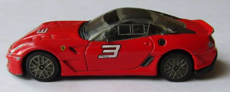 Old Bburago Ferrari 599XX 1/43 Scale Car
