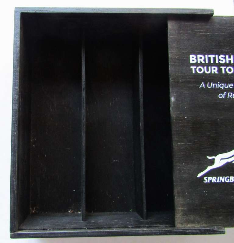 2021 Springboks vs British Lions Rugby Triple Wine Bottle Case