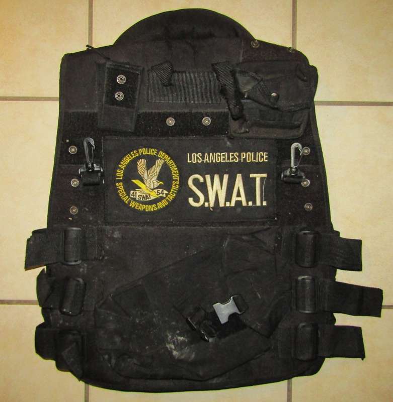 Old Los Angeles Police SWAT Tactical Assault Vest