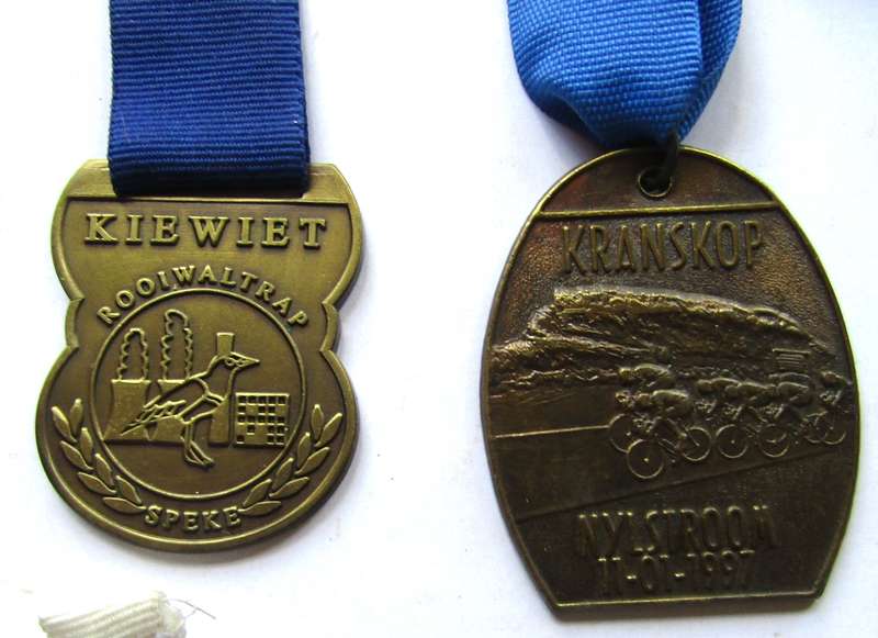 Lot of 8 Old Cycling Medals