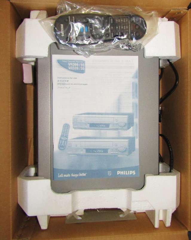 Philips VHS Video Cassette Recorder / Player