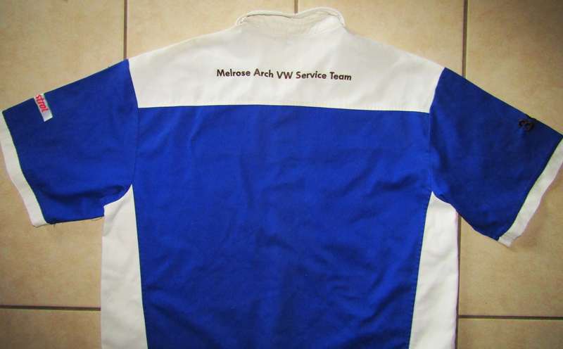 Old Red Bull Volkswagen Motors Shirt - Size 4XL
