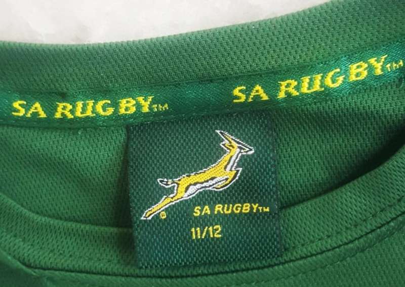 Old Springbok Rugby Shirt - Kids Size 11/12