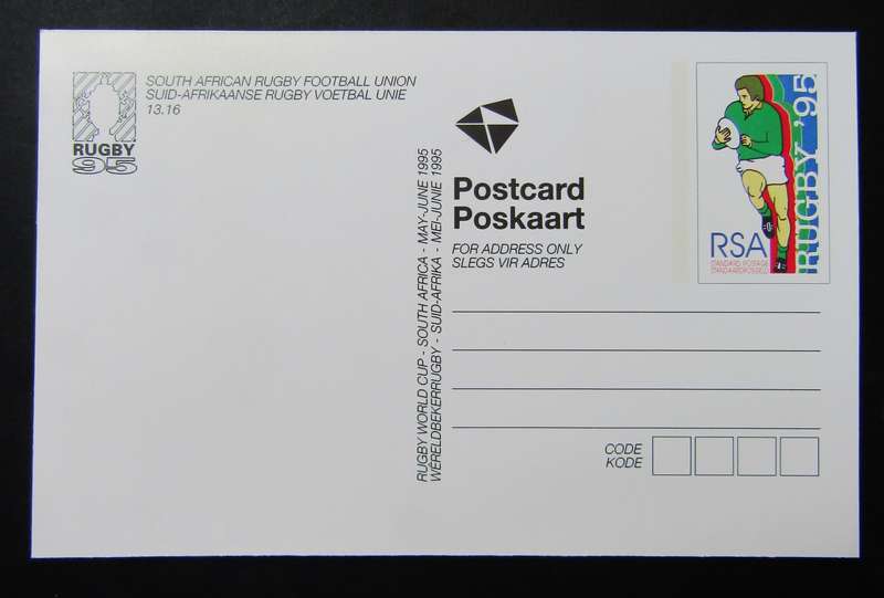Set of 16 Rugby World Cup 1995 Postcards