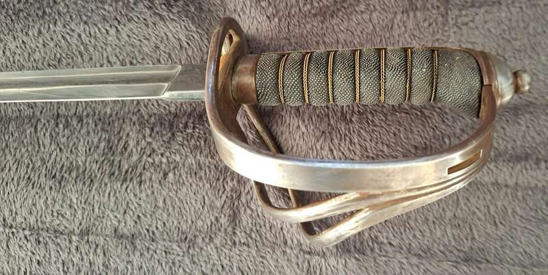 Old British Pattern 1821/45 Sword with Metal Scabbard