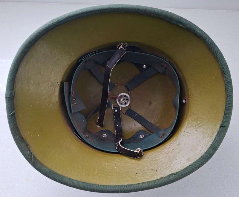 Old Vietcong Style Military Helmet