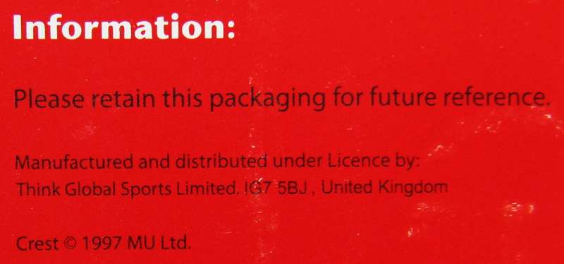 1997 Manchester United Football Money Bank
