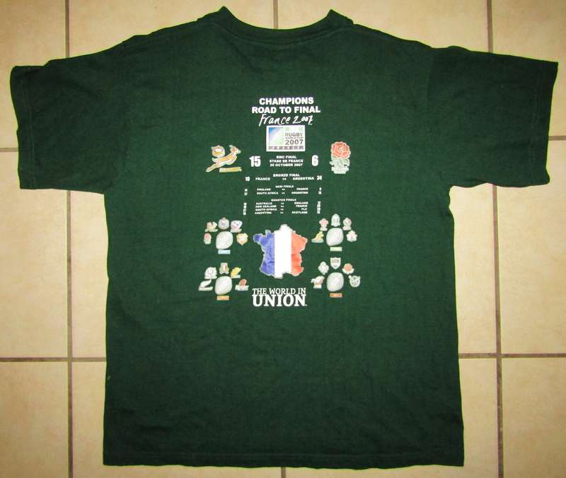 2007 Rugby World Cup Road to the Final T-Shirt