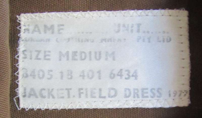 1977 SADF Border War Bush Jacket - Big Medium Size