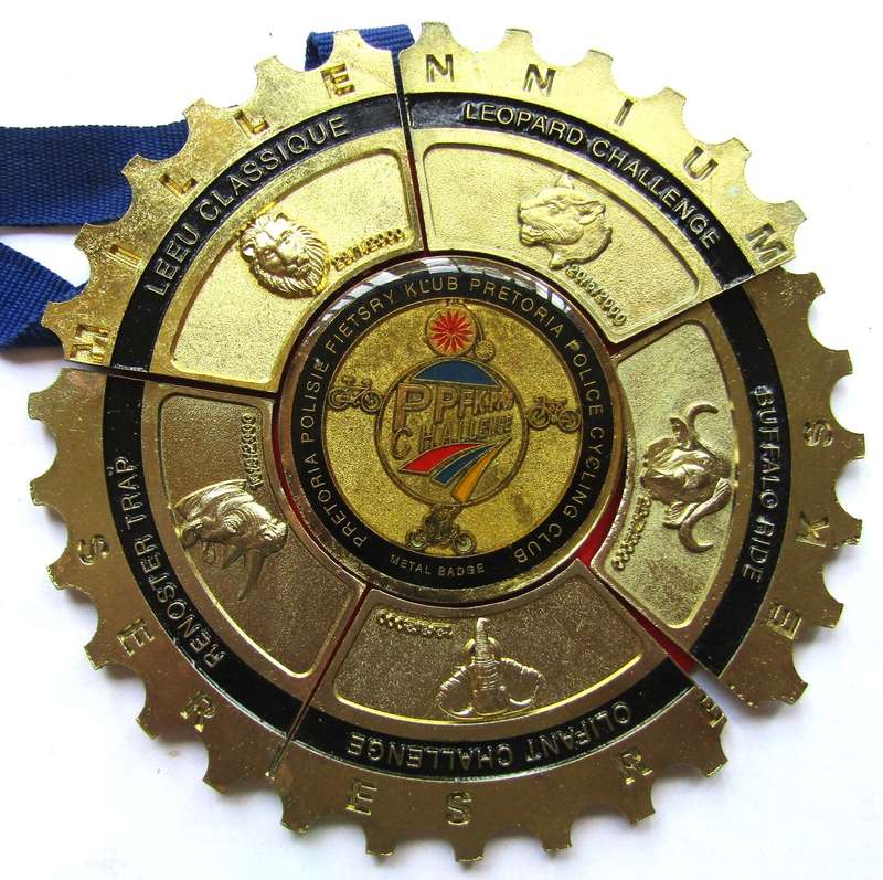 Lot of 8 Old Cycling Medals
