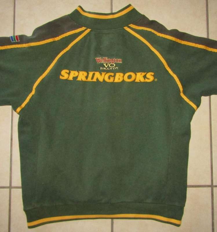 Old Canterbury Springbok Rugby Tracksuit Jacket - XL Size