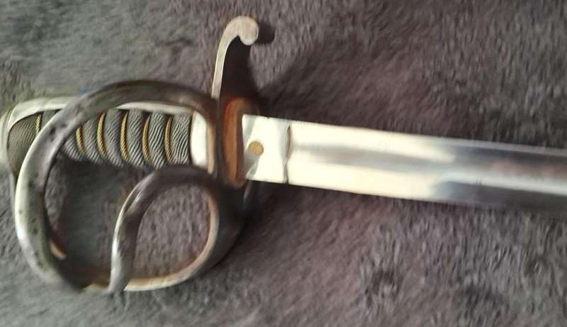 Old British Pattern 1821/45 Sword with Metal Scabbard