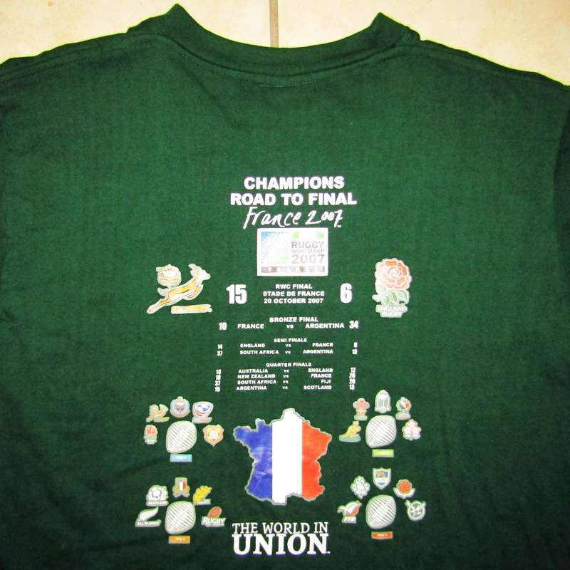2007 Rugby World Cup Road to the Final T-Shirt