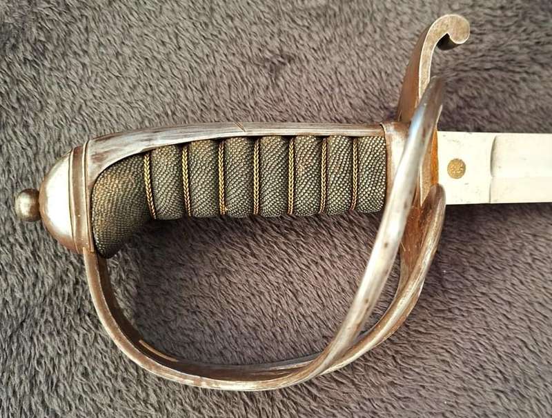Old British Pattern 1821/45 Sword with Metal Scabbard