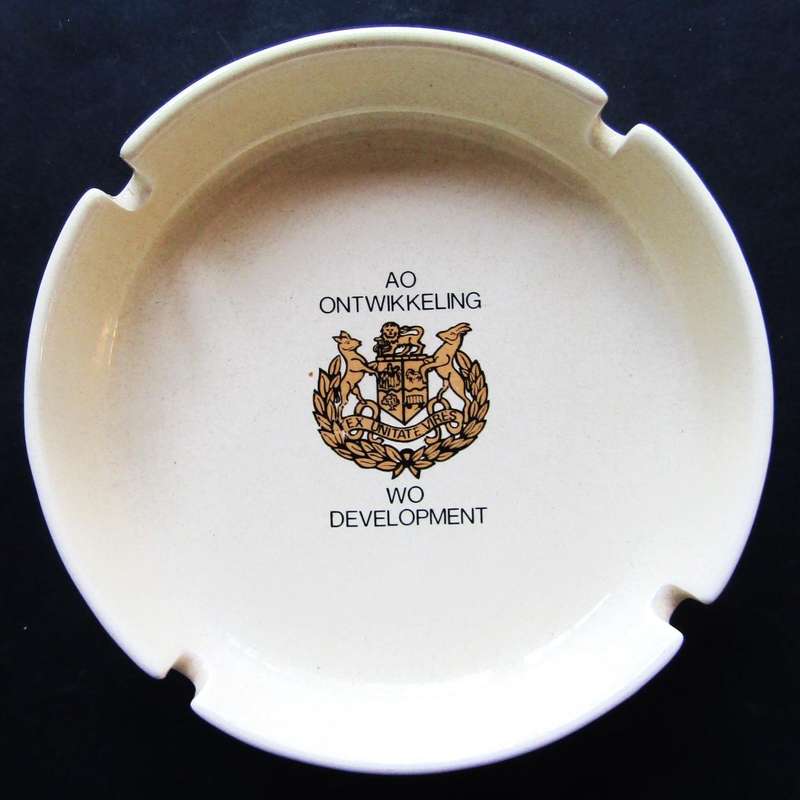 SADF Warrant Officer Development Ashtray
