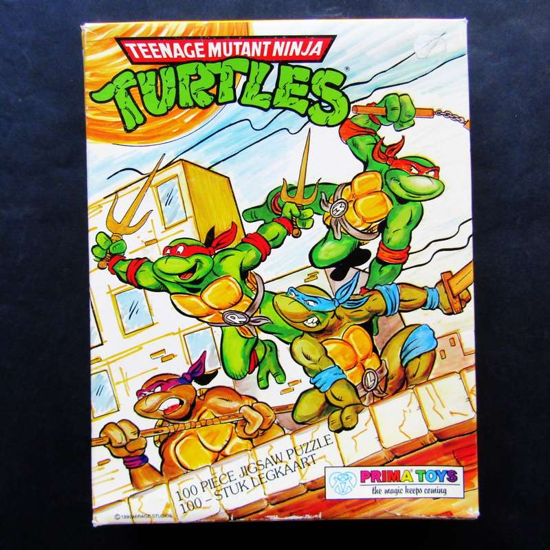 Teenage Mutant Ninja Turtles Puzzle from 1990