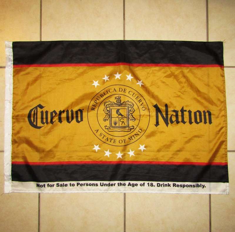 Old Cuervo Tequila Flag