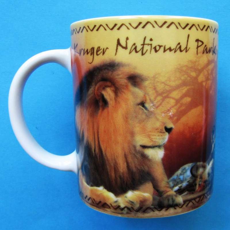 Old Kruger Park Lion Mug