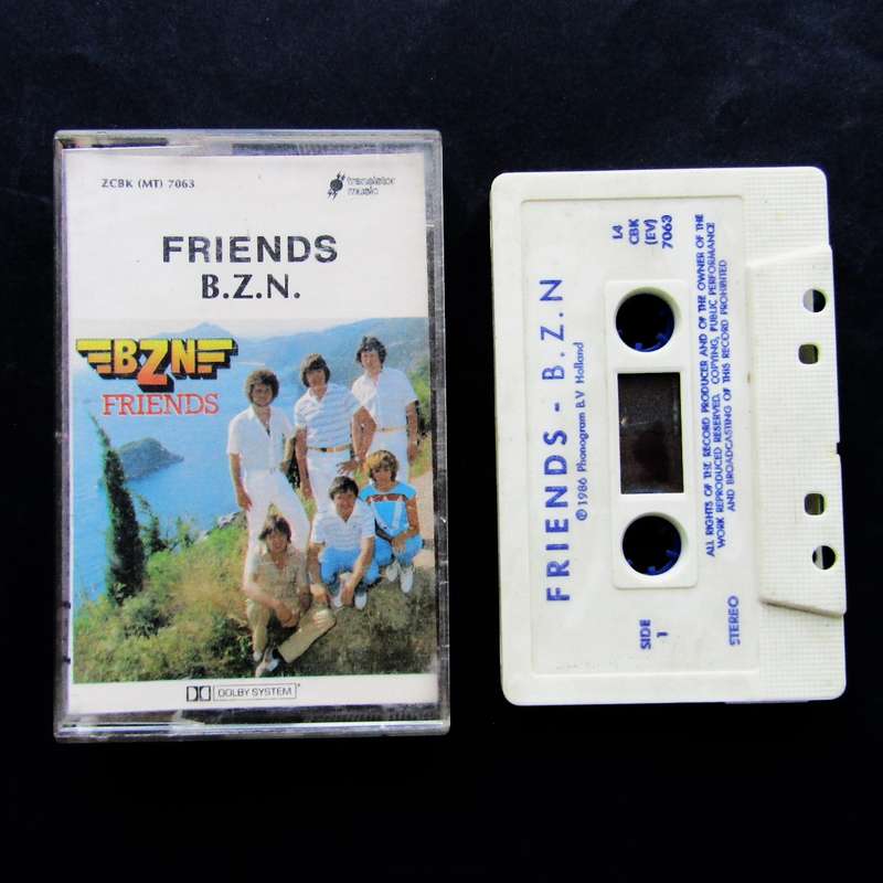 BZN - Friends - Cassette Tape (1986)
