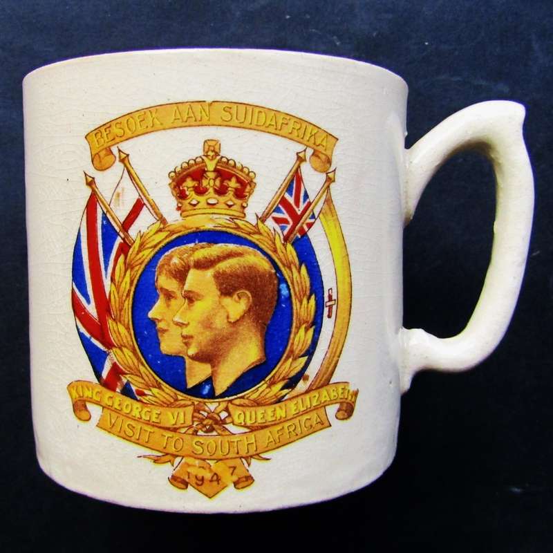 1947 Royal Visit Bilingual Mug