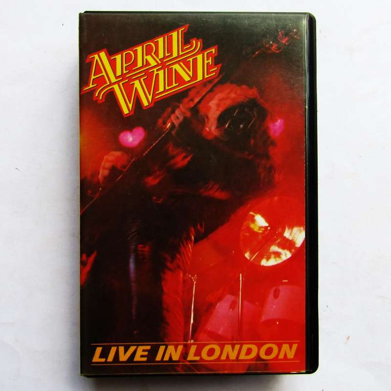 April Wine - Live in London - Betamax Video Tape (1981)