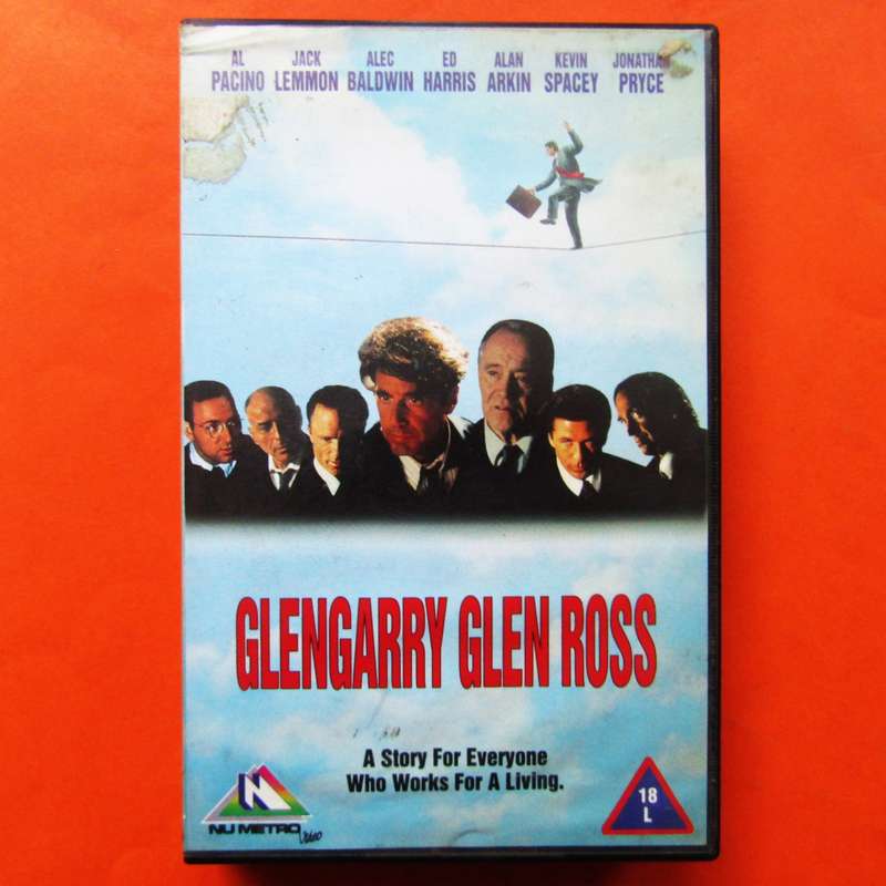 Glengarry Glen Ross - Al Pacino - Movie VHS Tape (1992)
