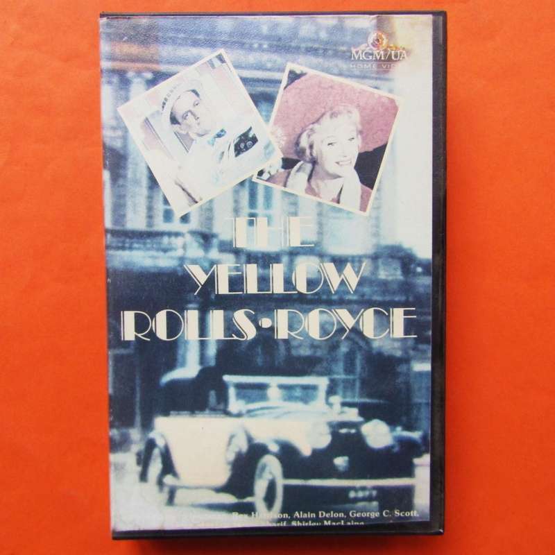 The Yellow Rolls Royce - Movie VHS Tape