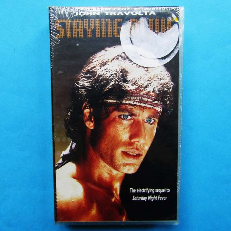 NEW Sealed - Staying Alive - John Travolta Movie VHS Tape (1983)