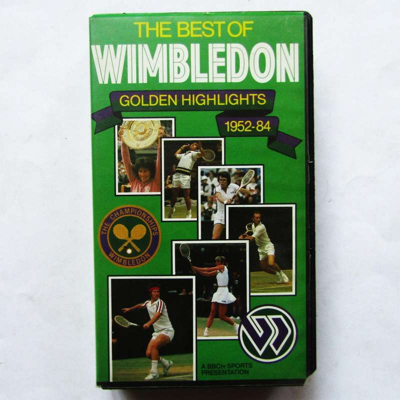 The Best of Wimbledon - Tennis VHS Video Tape (1985)