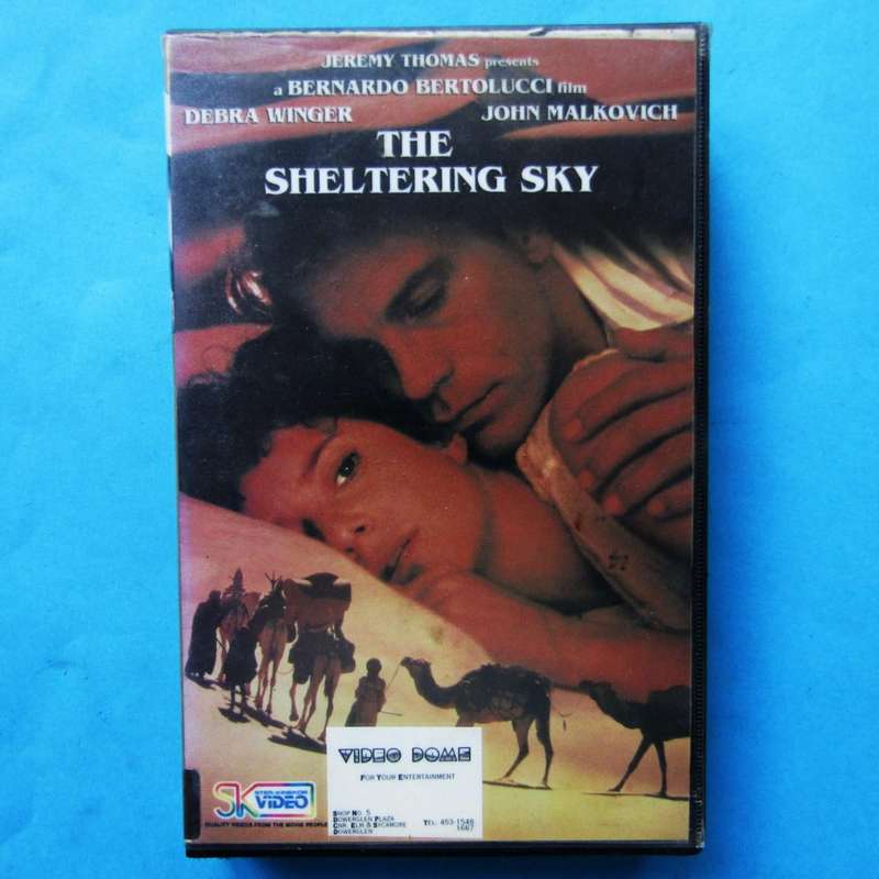 The Sheltering Sky - John Malkovich - Movie VHS Tape (1990)