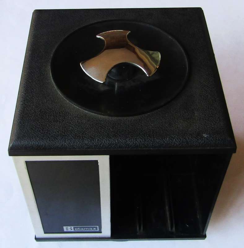 Old Case for 12 Betamax Video Cassette Tapes