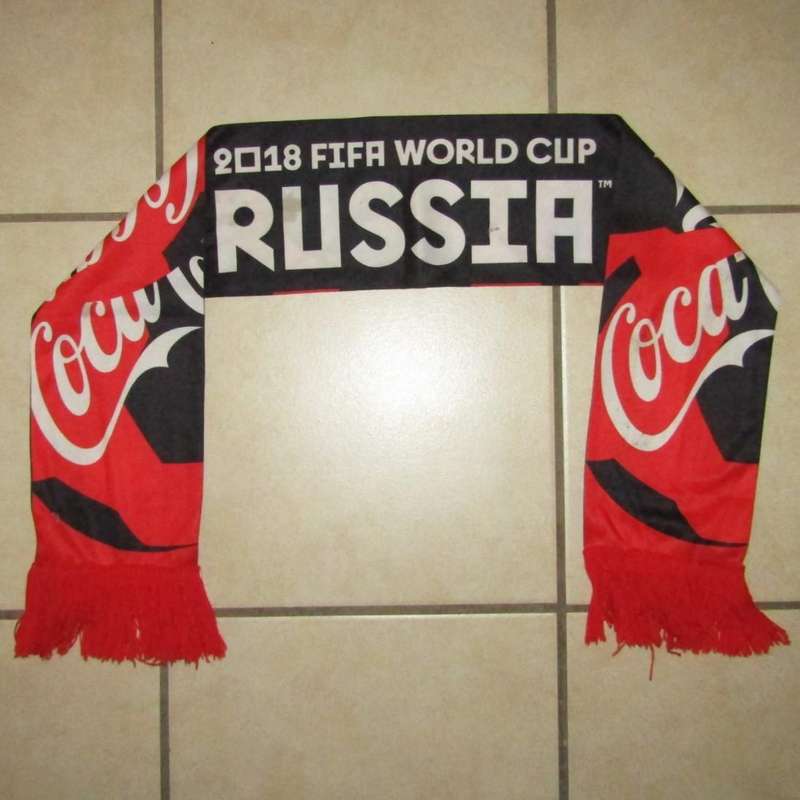2018 FIFA World Cup Coca Cola Scarf