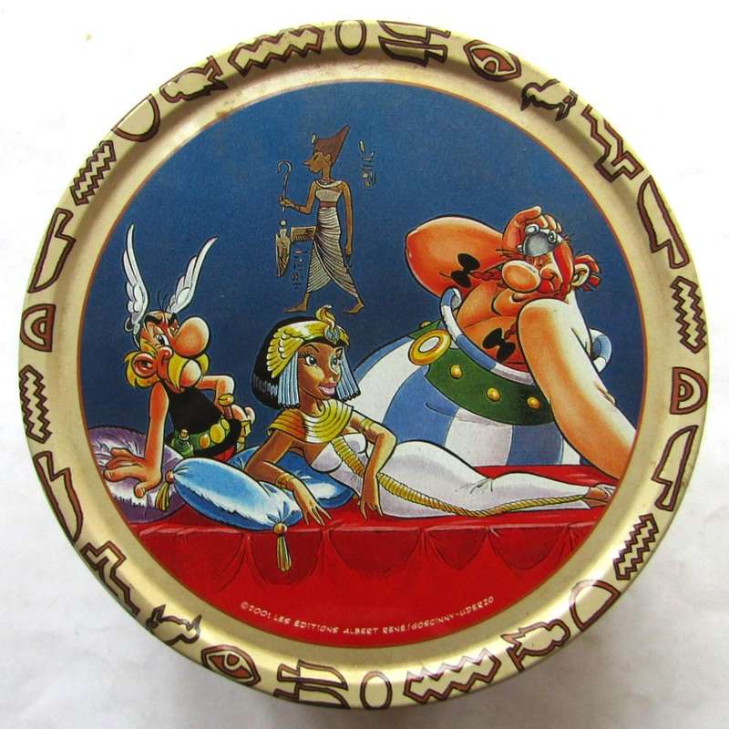 2001 Asterix and Obelix Large Cookie Tin