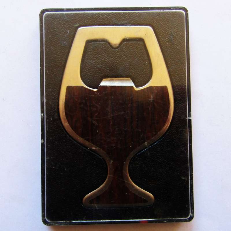 Old Made in Hong Kong Bottle Opener with Case