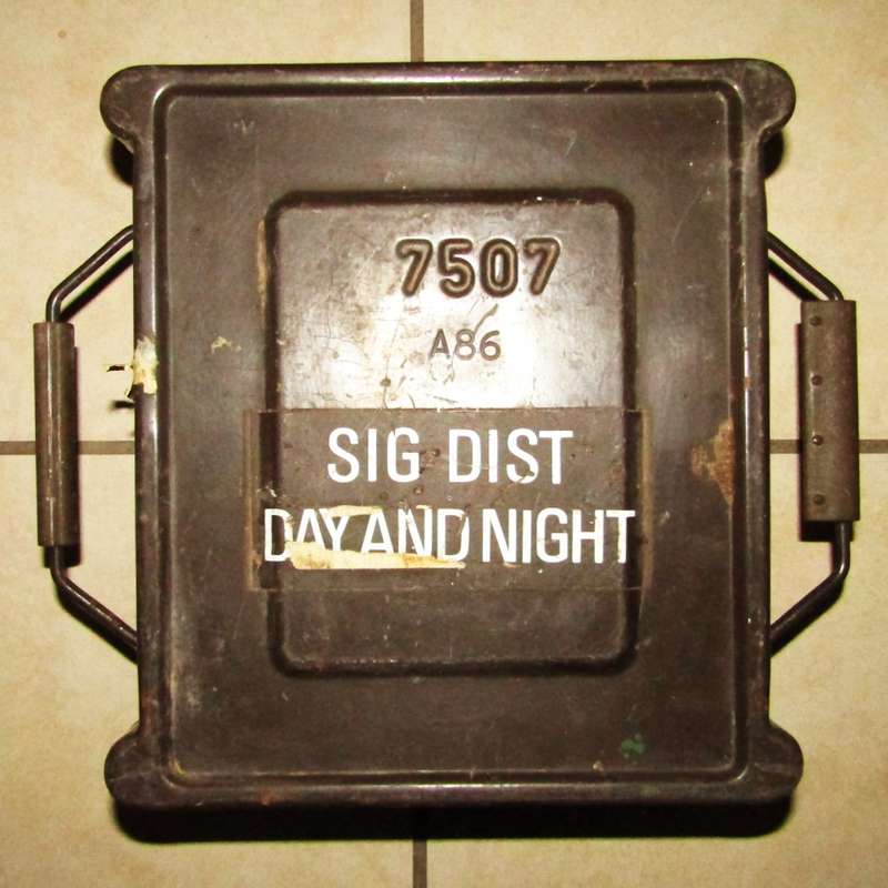 SADF Border War Metal Ammo Box