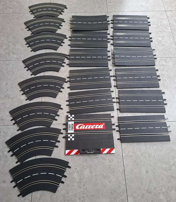 Lot of 20 Carrera 1:24 Scale Slot Car Tracks