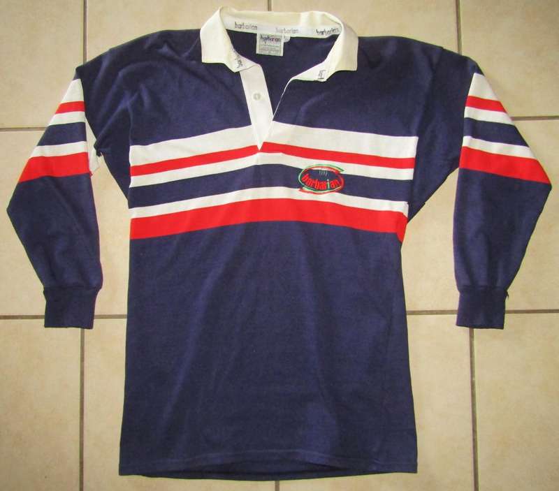 Old Barbarian Long Sleeve Rugby Jersey - Size 42
