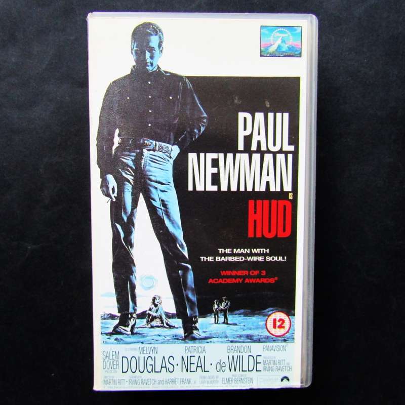 Hud - Paul Newman - Movie VHS Tape