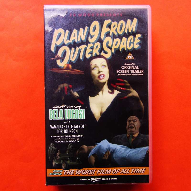 Plan 9 from Outer Space - Movie VHS Tape (1995)