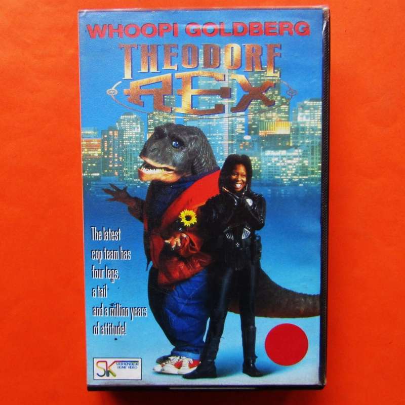 Theodore Rex - Whoopi Goldberg - SciFi Comedy Movie VHS Tape (1995)