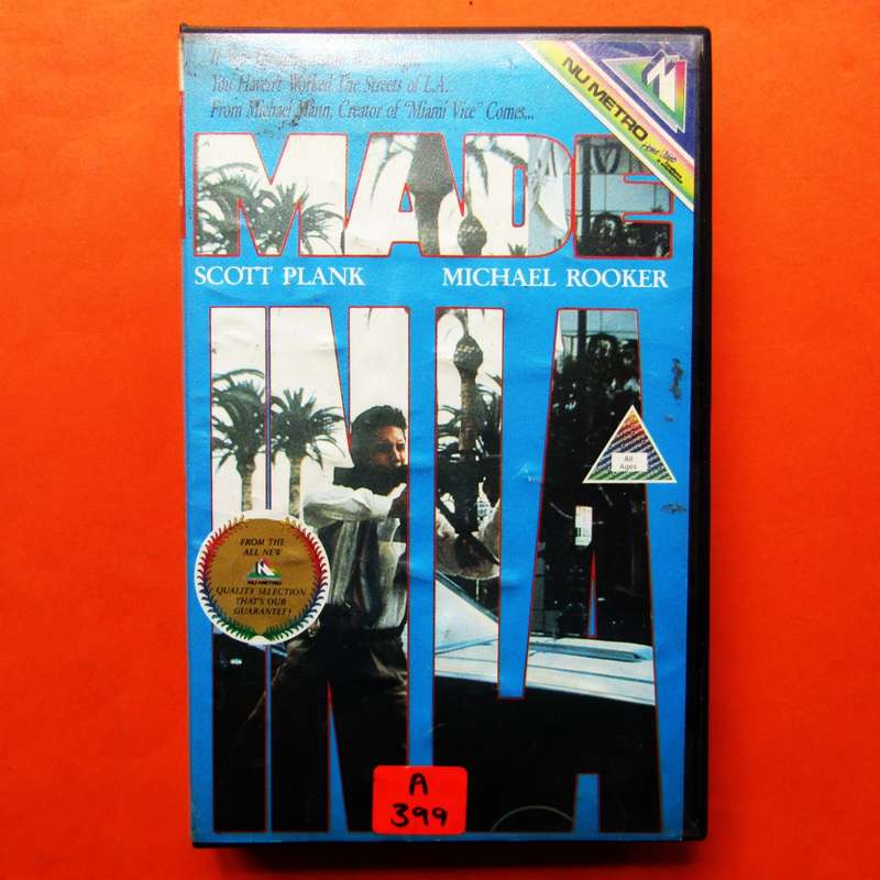 Made in LA - Michael Mann - Movie VHS Tape (1989)